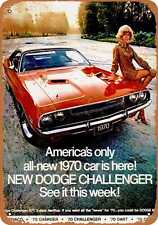 Metal Sign - 1970 Dodge Challenger - Vintage Look Reproduction 5 picture