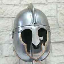 20 Guage Steel Medieval Knight Roman Berkasovo Helmet Armor Replica picture