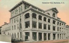 Vintage 1910s Postcard Commercial Club Charleston South Carolina exterior photo picture