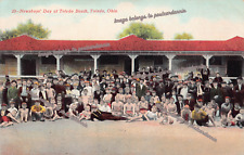 Toledo Beach OH Ohio Newsboys Day Charity Goodfellows c1908 Vtg Postcard A38 picture