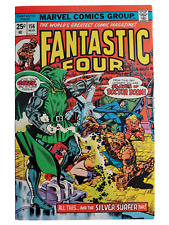 FANTASTIC FOUR #156  Doom Silver Surfer Vintage Raw Marvel Comic VF/VF+ MCU picture