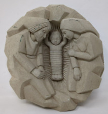 Washington National Cathedral HOLY FAMILY Nativity Cast Sculpture 2003 Carruth picture