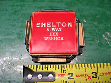 SHELTON 8 - WAY  HEX  WRENCH    SET   VINTAGE  USA picture