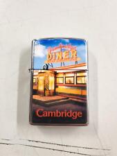 VTG 1997 Unfired Sealed Cambridge Diner Zippo Lighter picture