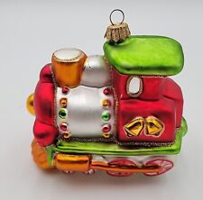 Impuls Mouth Blown & Hand Painted Traditional Glass Christmas Ornament Poland  picture