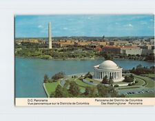Postcard Panorama View of Washington DC USA picture