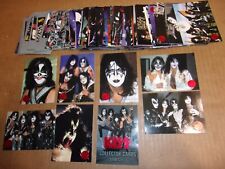 KISS 1998 Cornerstone RED FOIL Official Trading Card Full Set 90 Great Pictures picture