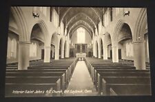 Postcard Interior View Saint Johns RC Church Old Saybrook Connecticut  picture