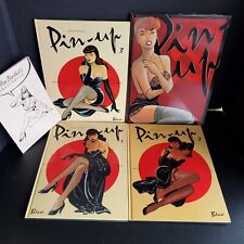 Lot of 4 Pin-Up Books Berthet Yann Vols 1 2 3 5 plus Bonus Sketchbook picture