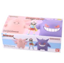 Bandai Pokemon Scale World Figure Kanto Region Leaf & Clefable & Gengar NEW picture