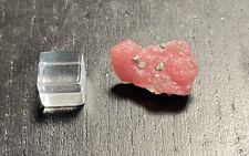 RARE botryoidal Rhodochrosite With Pyrite. Oppu mine, Japan. Thumbnail Mineral picture