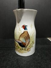 RARE Ned Smith Wild Game Birds Pheasant Pitcher Rubel 1981 picture