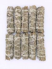 10X California White/Blue Sage Smudge Sticks 4-5 inches long -Negativity Removal picture