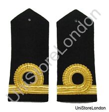 Epaulette Curved hard  1 curl, gold, Naval 0174 picture