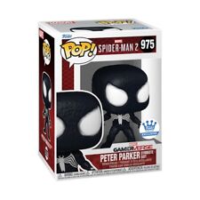 Funko Pop Spider Man 2 Peter Parker Symbiote Suit #975 Exclusive New PRESALE picture