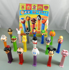 Pez Dispensers Mixed Lot of 17 and Pez Magnet Collection 1997 picture