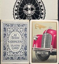 1948 Advertisement Antique Automobile Playing Cards Poker UK Deck Devon Autocar picture