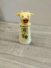 Vintage Whirley Sippy Straw Cup and Creamer Cow Yellow Vintage Kitchen picture
