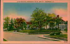 Postcard: A-12:-BEAUTIFUL RESIDENCES ON SO. MAIN ST.. ANDERSON. S. C. picture