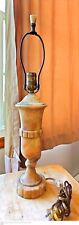 ANTIQUE ALABASTER MARBLE TABLE LAMP-pair of picture