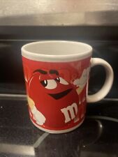 Vintage 2002 Red M&M Coffee Mug 10oz picture