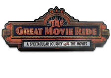 NEW Disney World Parks MGM  Hollywood Studios The Great Movie Ride Wall Sign NIB picture