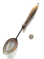 Antique strainer serving spoon circa early 1900'a picture