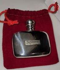 Supreme Box Logo Pewter Mini Flask (FW20) - Wentworth Pewter Co - BRAND NEW picture