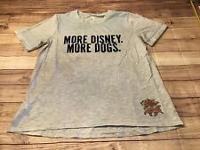 Disney Parks More Disney More Dogs Womans Shirt Lady & The Tramp XL picture
