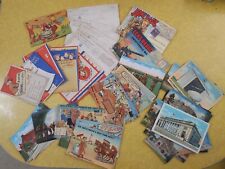 Exceptional Lot Of 1942-43 WWII Correspondence Postcards & Letters GI To Lover picture