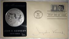 VERY RARE Jacqueline Kennedy Signed FDC JFK Assassination Dallas 11/22/63 Jackie picture