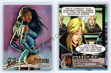 1996 Fleer Ultra X-Men 🔥 Psylocke #48 Madripoor 🔥 Artwork by Mark Texeira picture