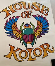 1999 Valspar House of Kolor Paint Vintage Poster 36x24” picture