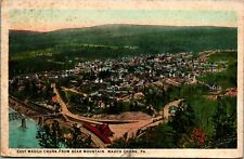 VINTAGE C.1920'S POSTCARD - EAST MAUCH CHUNK FROM BEAR MOUNTAIN - PENNSYLVANIA picture