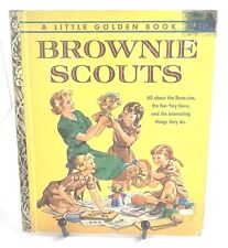 Little Golden Book Brownie Scouts 1st Edition Excellent Condition picture