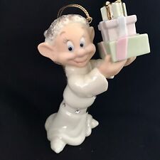 Lenox Christmas Ornament Disney Dopey’s Holiday Surprise Snow White  picture