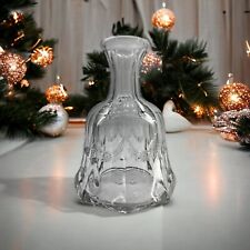 Vintage Clear Crystal Decanter Carafe Heavy picture