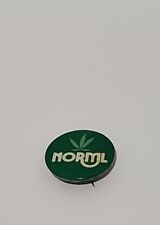 1970s Norml Marijuana Protest Pin picture