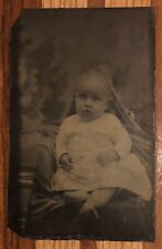 Young Child Kid Hidden Mother Tintype Photo picture