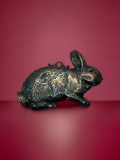 Ex Sharp Rabbit Hare Vintage Italy 4 1/8x2 13/16in Design 0ttone Artisan picture