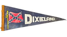 1950's Vintage Souvenir Felt Pennant Alabama Dixieland Gift Shop Collectible picture