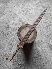 ANCIENT CELTIC IRON ANTENNA HILT LONG SWORD 9-7 ct. BC HALLSTATT CULTURE BALKAN picture