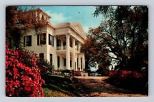 Natchez MS-Mississippi, Historic 1851 Stanton Hall, Vintage c1963 Postcard picture