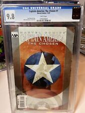 2007 Marvel Comics Captain America The Chosen #1 CGC 9.8 White Pages, fast ship picture