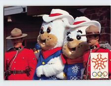 Postcard Hidy And Howdy Official Moscots of the 1988 Olympic Winter Games Canada picture