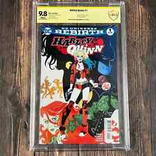 Harley Quinn #1 CBCS 9.8 Signed by Chad Hardin picture