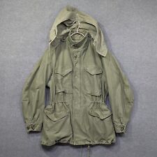 US Army M1951 M51 Field Jacket Shell Medium Regular Korean War Hood Green picture