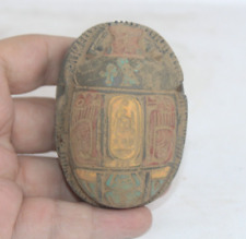 RARE ANCIENT EGYPTIAN ANTIQUE Pharoh Scarab (BS) picture