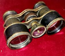 LAWRENCE and MAYO. Fine antique  Military WW1 Compass Field Glasses. picture