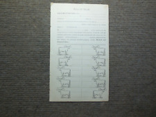 Antique 1881 Cattle Bill Of Sale With  Figures To Show Brands And Ear Markings picture